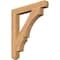 Ekena Millwork Balboa Craftsman Smooth Bracket, Western Red Cedar, 3 1/2"W x 26"D x 30"H BKT04X26X30BOA04SWR - alternate 1